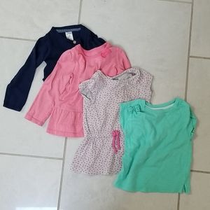 18 month girl top bundle
